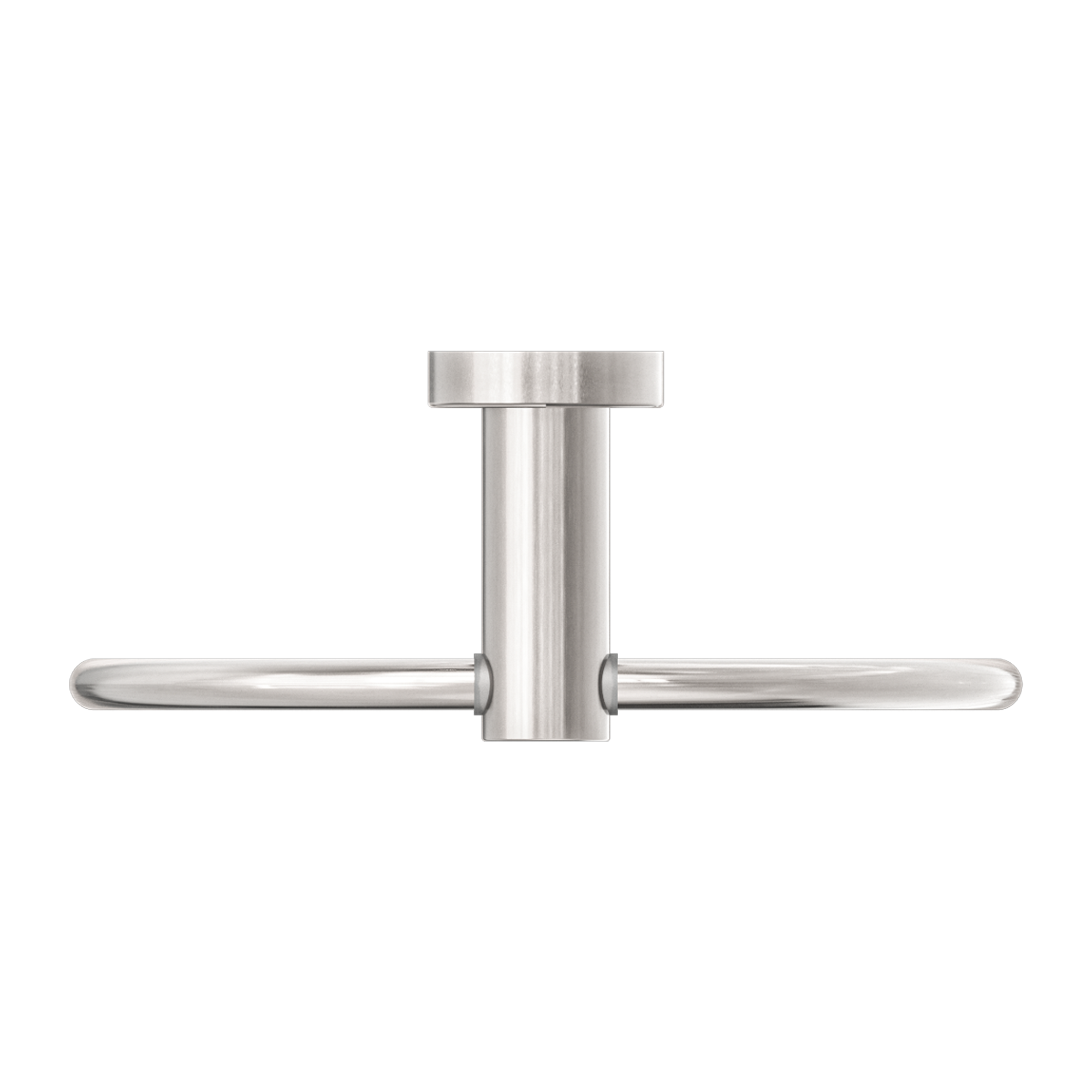 Mecca Hand Towel Ring Brushed Nickel