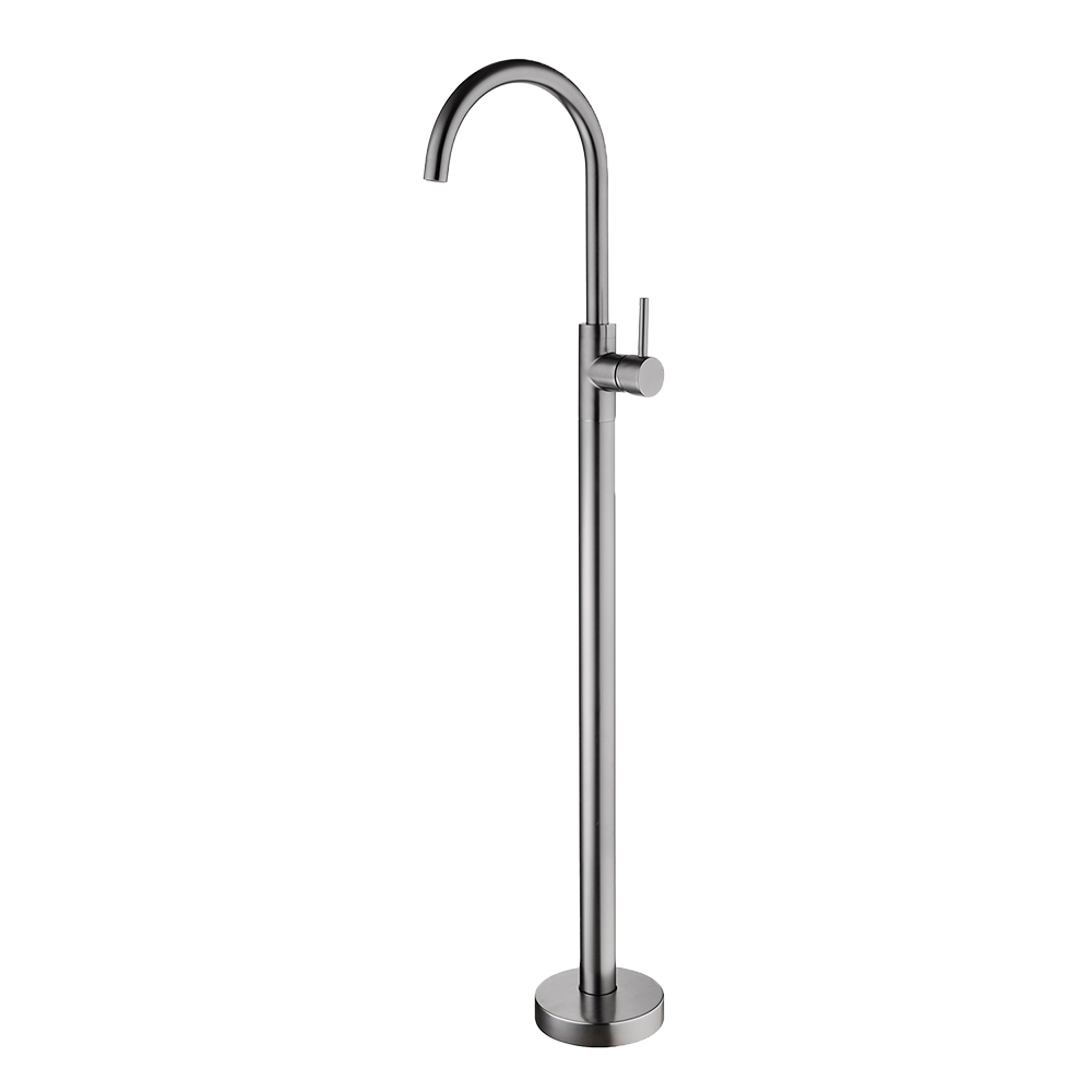 Mecca Freestanding Bath Mixer Gunmetal