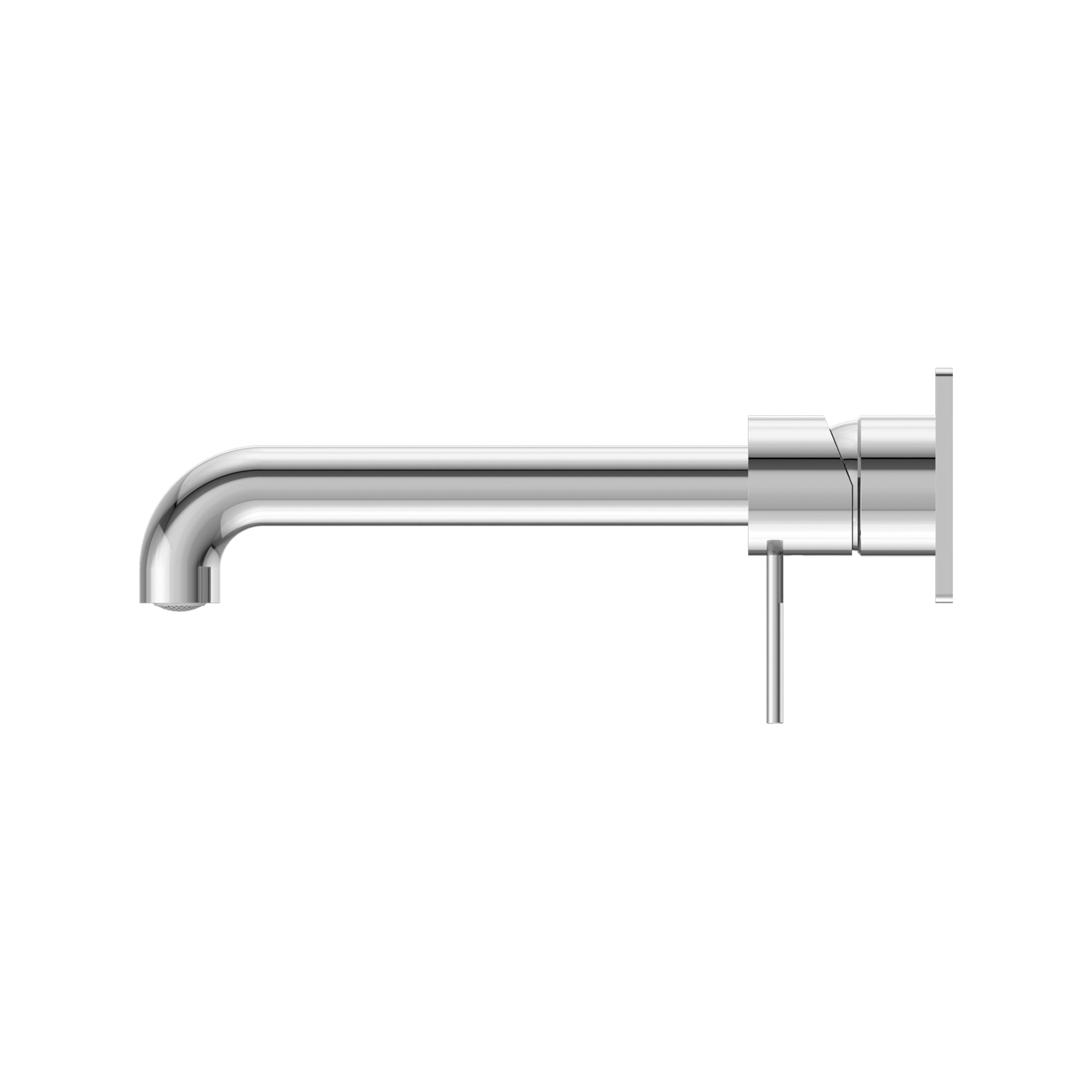 Mecca Wall Basin Mixer 185mm Spout Chrome