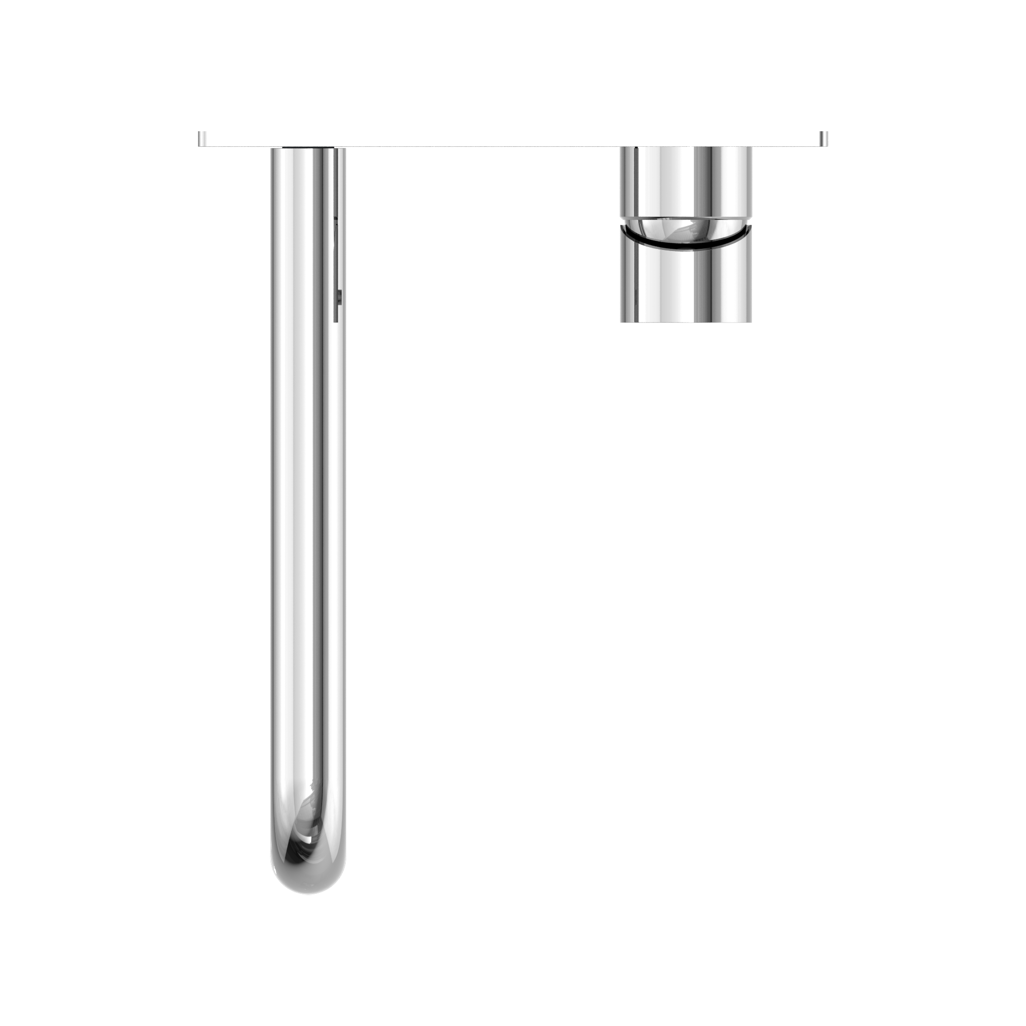 Mecca Wall Basin Mixer 185mm Spout Chrome