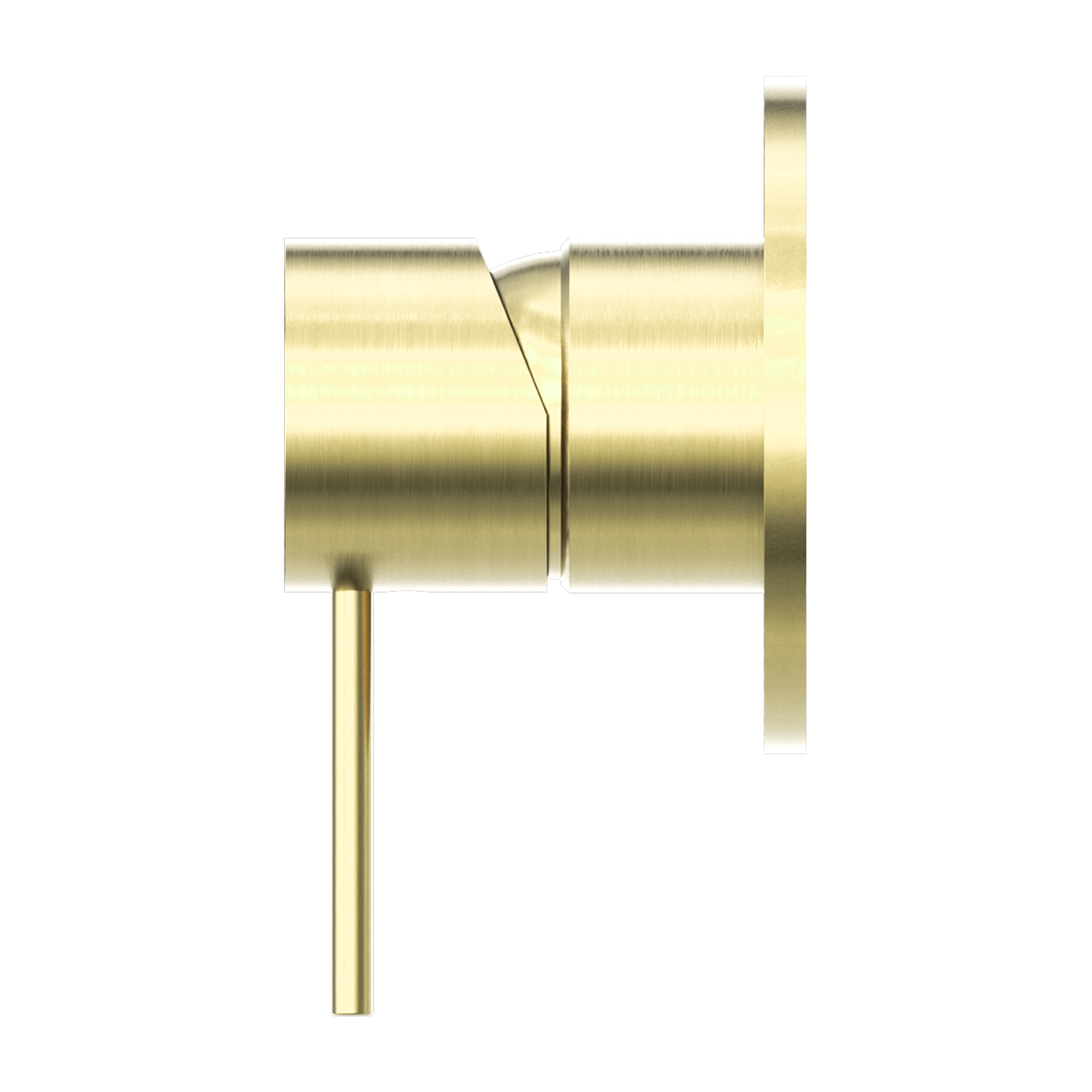 Mecca Shower Mixer Brushed Gold