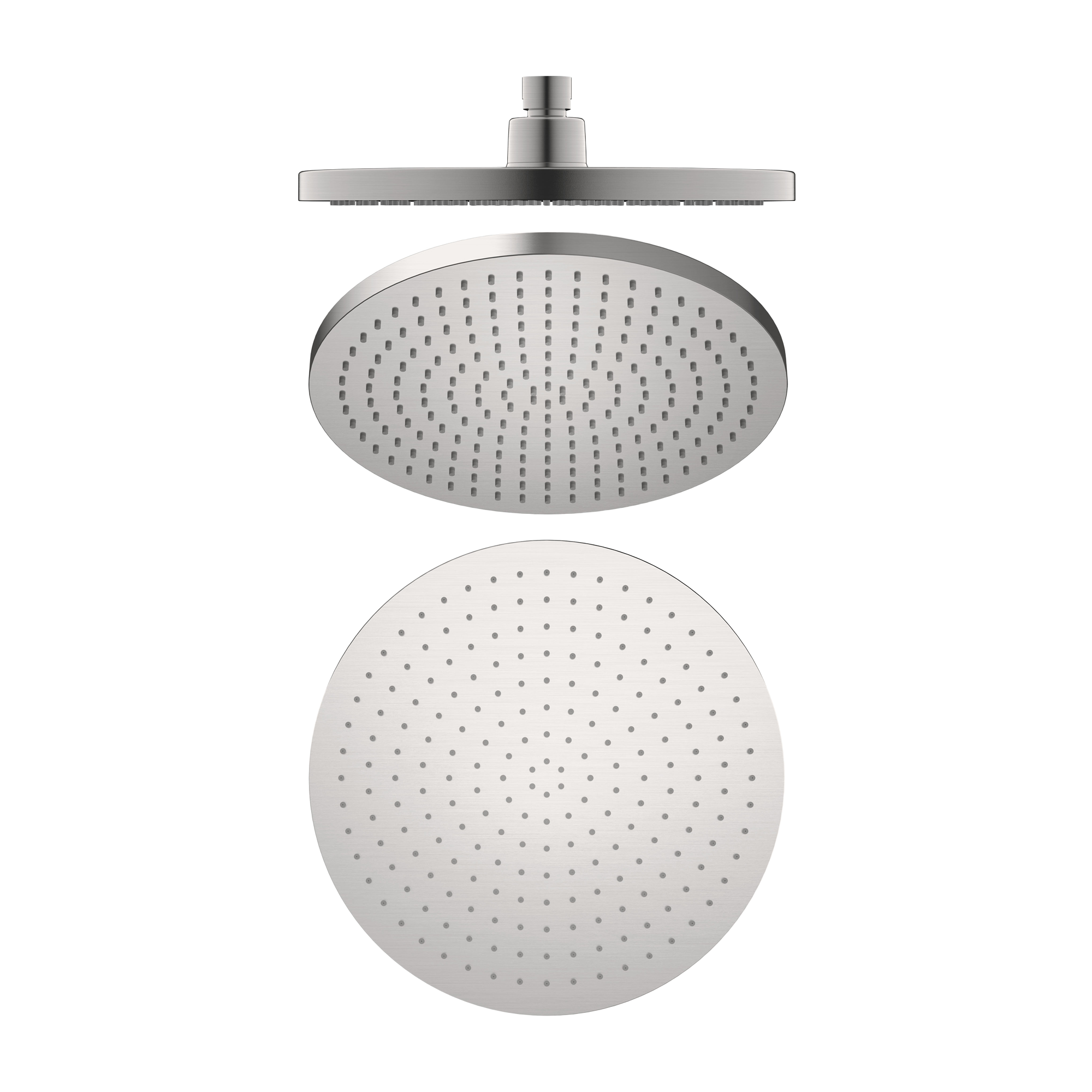 Air Shower Head Brushed Nickel