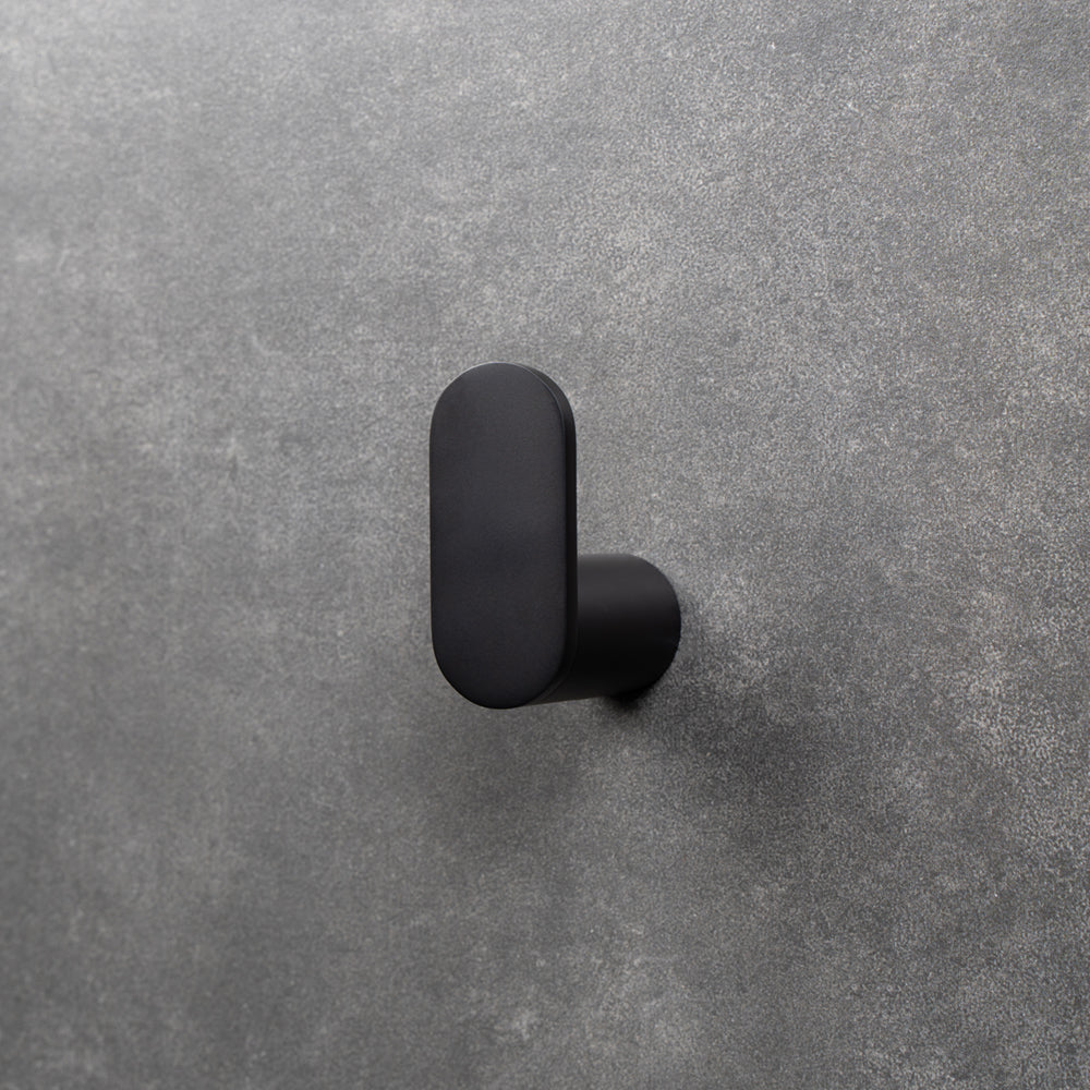 Ascari Matte Black Robe Hook