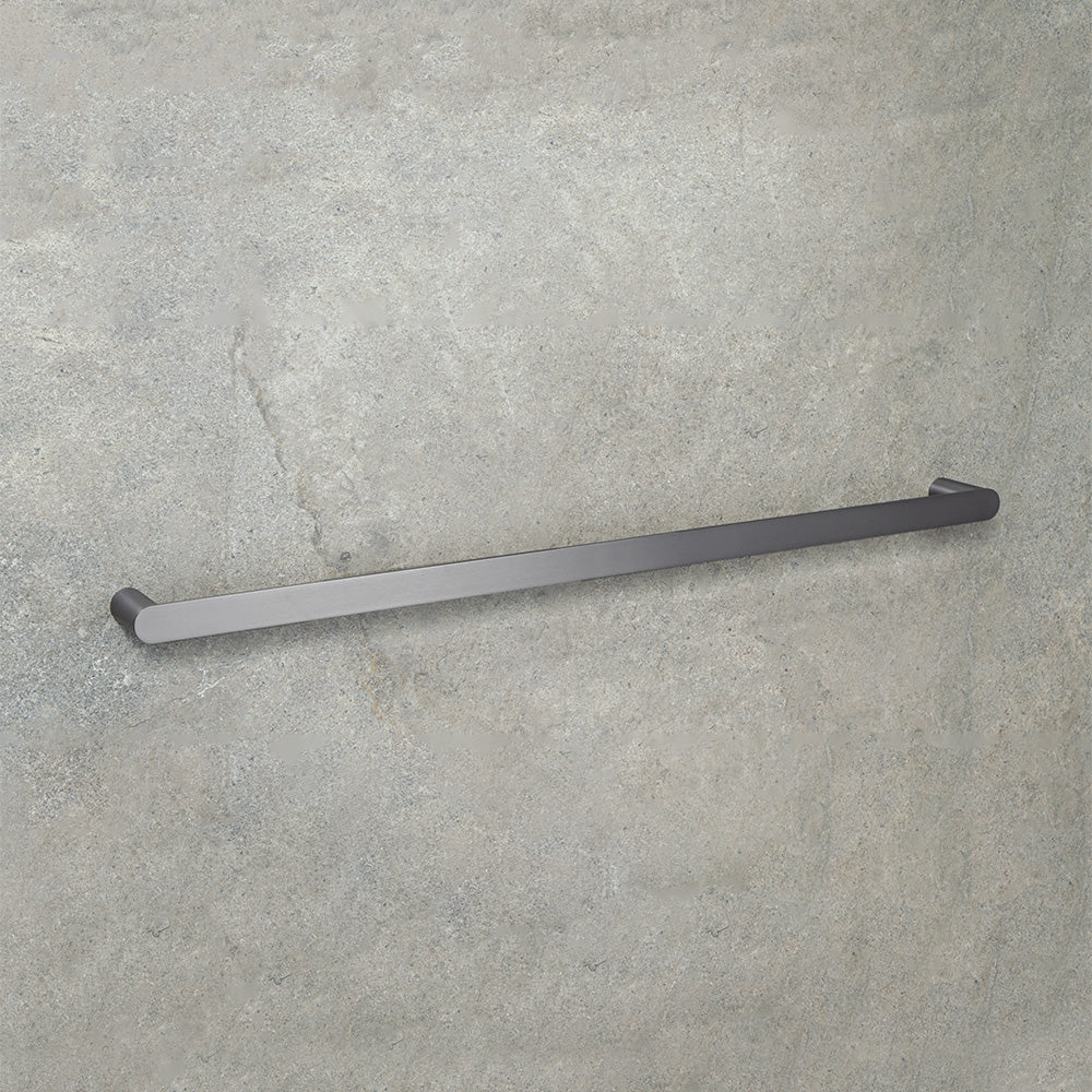 Ascari Brushed Gunmetal 800 Single Towel Rail