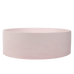 Cameron Champagne Pink Circle Concrete Basin