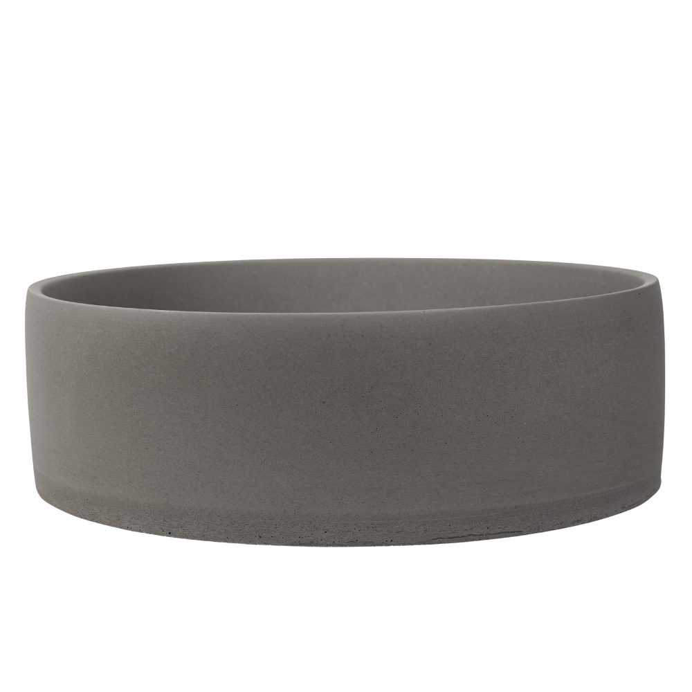 Cameron Meteor Grey Circle Concrete Basin