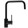 Buildmat Kitchen Mixer Charlotte Matte Black Square Mixer