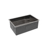 Buildmat Precious Metals Sink Sink Brushed Gun Metal Avisa 700x450 Large Single Bowl Sink